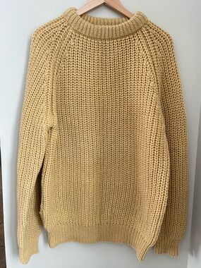 Cornish Jumpers Vintage 100% Wool Chunky Knit Sweater Large Fisherman Heritage